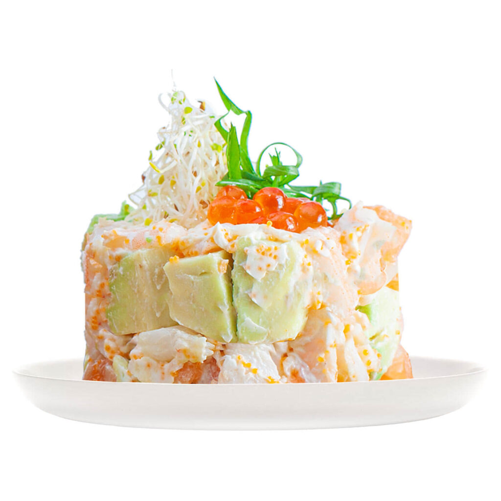 Lõhe-krevetti tartar